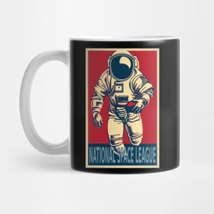 Astronaut Football Player Mug